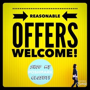 💕 Reasonable Offers 💕